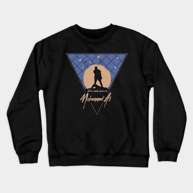 Muhammad Ali Crewneck Sweatshirt by slawisa